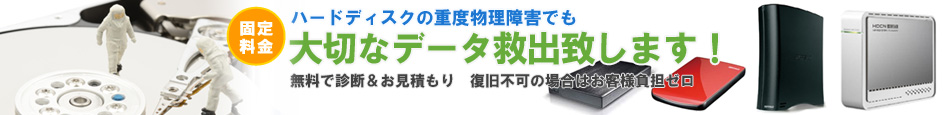 低価格&スピード復旧 大切なデータを復旧いたします。今すぐお気軽にご相談ください。 低価格&スピード復旧 大切なデータを復旧いたします。今すぐお気軽にご相談ください。