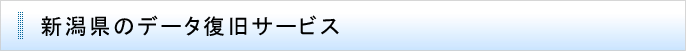 新潟県のデータ復旧サービス