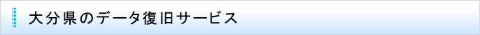 大分県のデータ復旧サービス