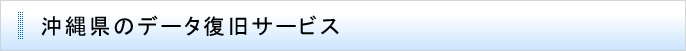 沖縄県のデータ復旧サービス