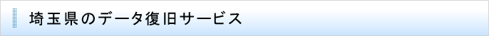 埼玉県のデータ復旧サービス