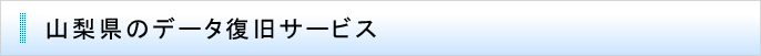 山梨県のデータ復旧サービス